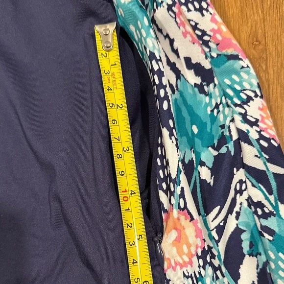 Pebble Beach | Women’s Navy and Floral Print Dress - Picture 6 of 16